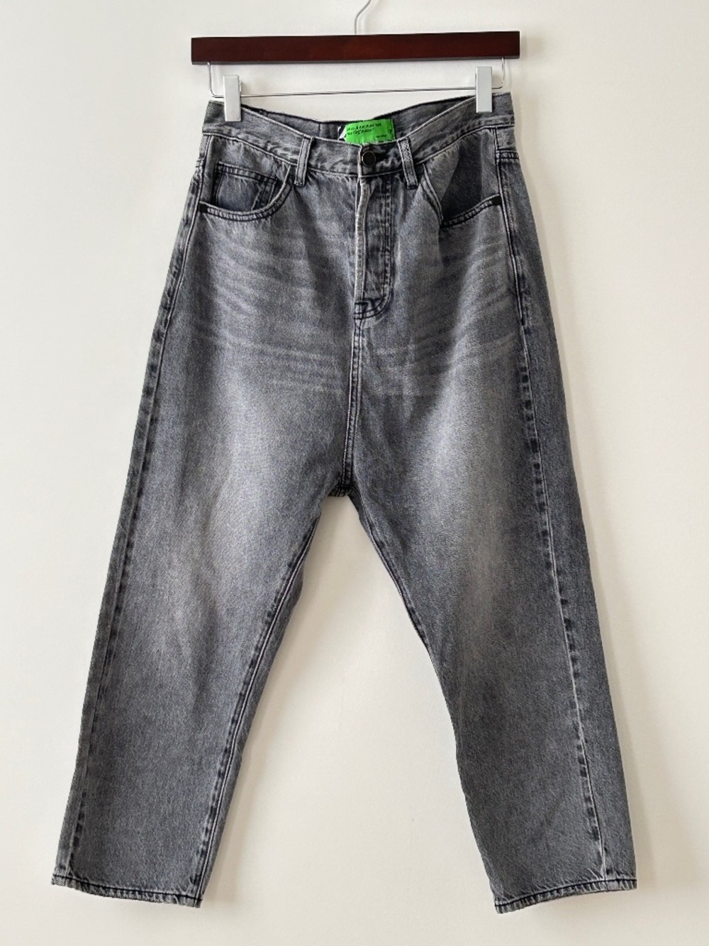 Free People SR vs. Sandrine Rose The Virgin Label Gray Jeans Size 26